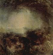 Joseph Mallord William Turner Schatten und Dunkelheit: Der Abend vor der Sintflut oil painting on canvas